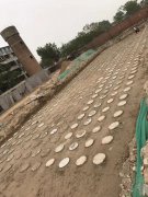 开封市演武厅小区搅拌桩竣工